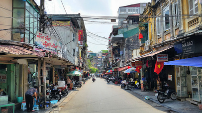 Hanoi's old quarter