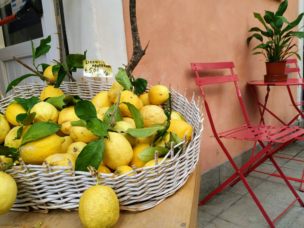 Lemons in Monterosso al Mare, Cinque Terre
