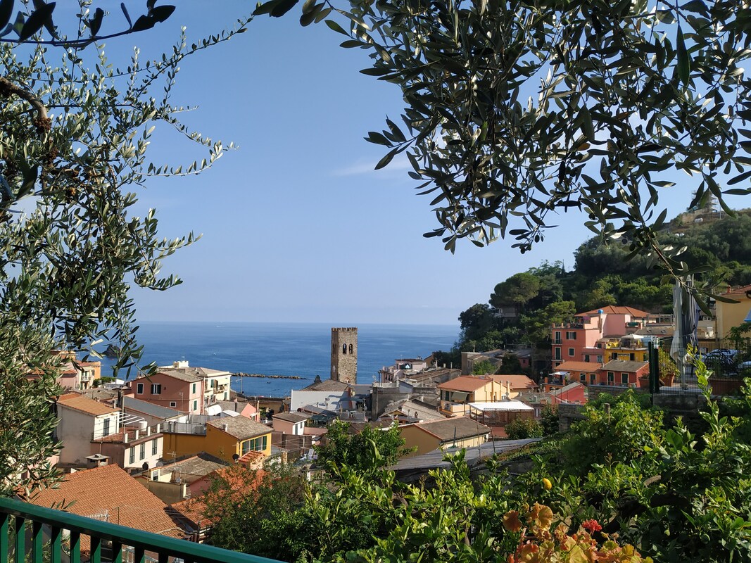 View from hotel villa steno, Monterosso al Mare, Cinque Terre